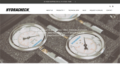 Desktop Screenshot of hydracheck.com